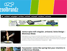 Tablet Screenshot of coolbrandz.com